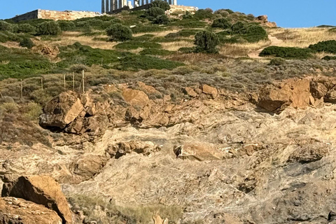 Private Luxury Getaway: Lake Vouliagmeni Luxury Entry & Temple of Poseidon