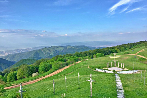 Dashbashi Canyon, Asureti village, and Didgori monument.
