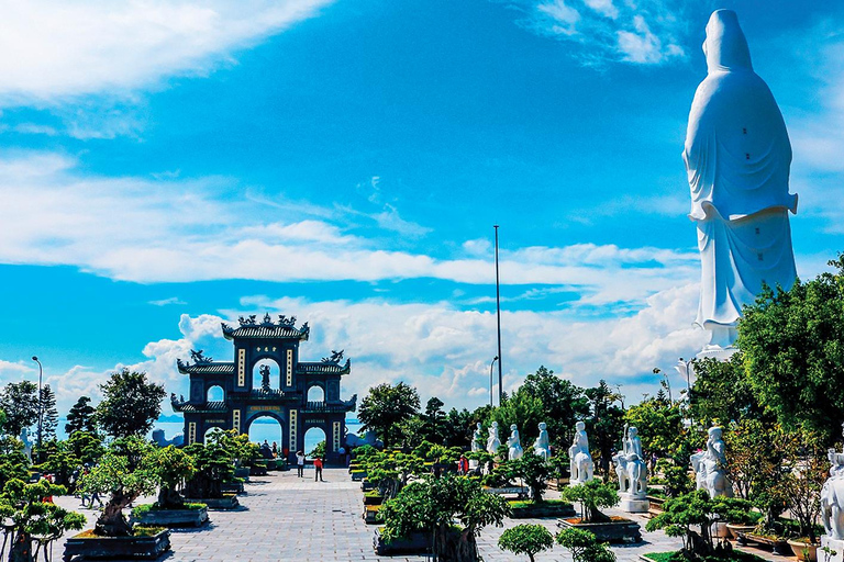 Marble Mountain and Linh Ung Pagoda from Hoi An/ Da NangFrom Da Nang