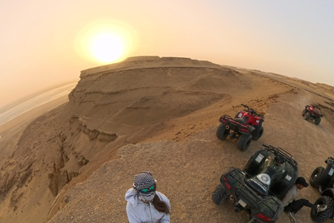 Fayoum: Qarun Sahara Safari With( ATV ) Quad bike From Cairo Private 4 Hours Quad Included Tickets