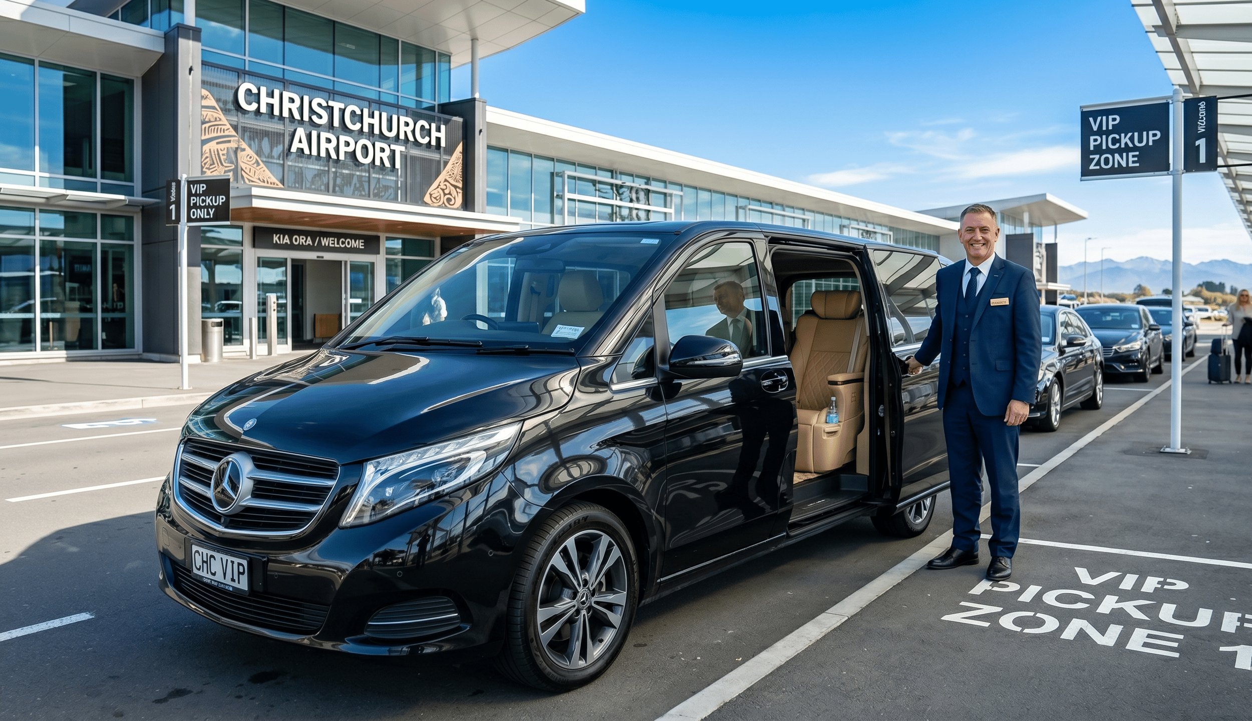 Christchurch: Privater Transfer zwischen Flughafen CHC und Stadtzentrum