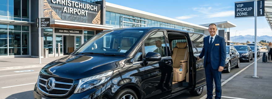 Christchurch: Transfer Particular de/para o Aeroporto CHC e o Centro da Cidade