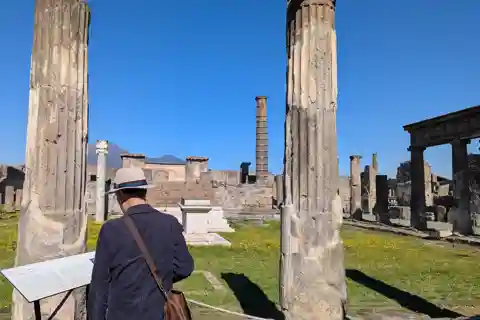 Pompeji afdækket: dybdegående semi-privat tur med tog