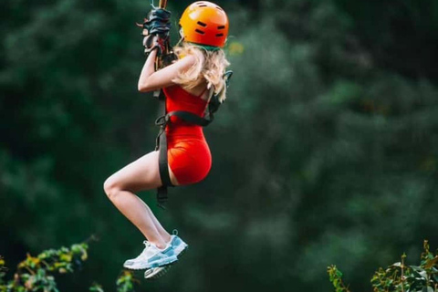 Zipline Adventure, Stone Town Tour,Spice Tour &Prison Island Zipline Adventure , Stone Town & Spice Tour with Transfer
