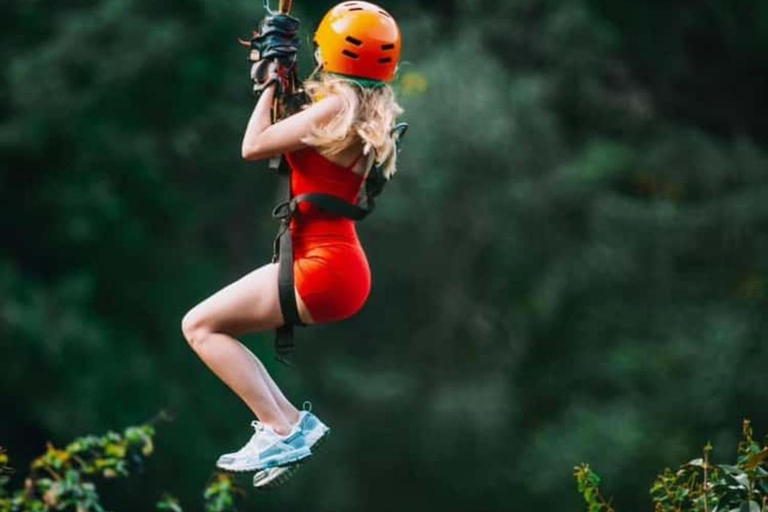Zipline Adventure, Stone Town Tour,Spice Tour &Prison Island Zipline Adventure , Stone Town & Spice Tour with Transfer