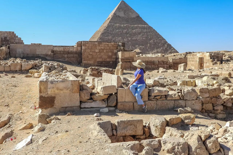 Sharm El Sheikh: Cairo 2-Day with Luxury Pyramids View Stay Day 1 Pyramids & GُEM Day 2 Memphis, Saqqara & Old Cairo ✨