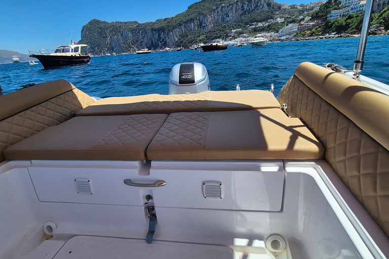 Positano at sunset: boat tour from Sorrento