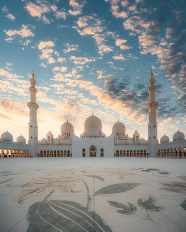 Dubai: Sheikh Zayed Mosque With Emirates Place Guided Tour