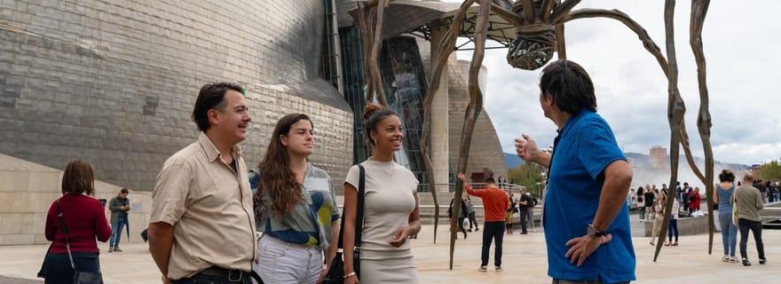 Visite privée de 4 heures à pied dans la ville de Bilbao