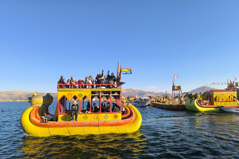 Puno: Full-Day Speed Boat Tour of Lake Titicaca and the Uros and Taquile Islands Puno: Full-Day Speedboat Tour of Lake Titicaca and the Uros and Taquile Islands