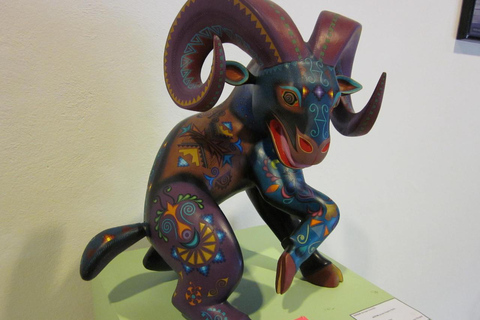 Monte Alban. Bike Tour. Archaeology, Alebrijes, and History.