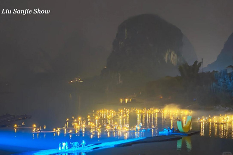 Guilin Romance Park Or Impression Sanjie Liu Hotel Transfer Yangshuo: Impression Liu Sanjie Show Hotel Pickup & Dropoff