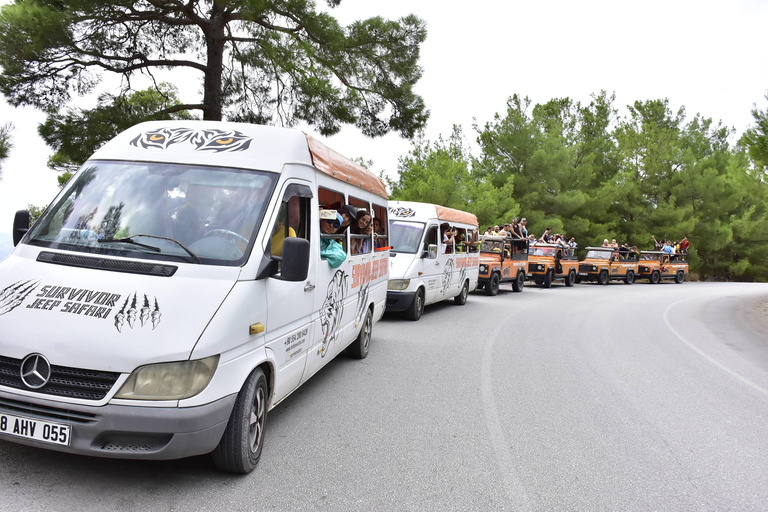 Alanya: Mix Tour Sapadere Canyon, Mountains & Dim River Transfer From Hotels