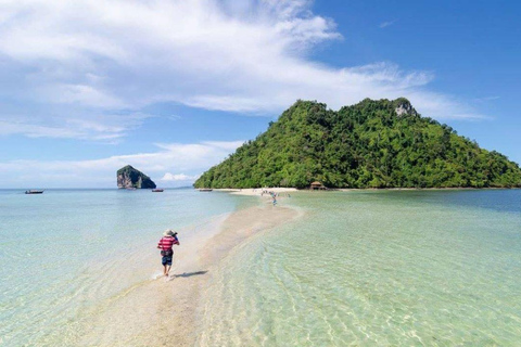 Aonang: Excursión a 4 islas, snorkel, puesta de sol y plancton brillante