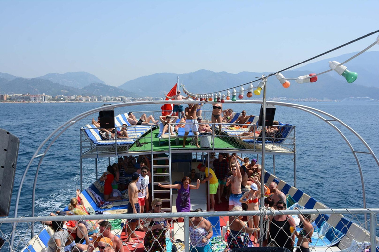 Marmaris/Icmeler : All Inclusive Boat Trip w/Drinks & Lunch Tour with Lunch & Unlimited Alcholic Drinks (No Transfer)