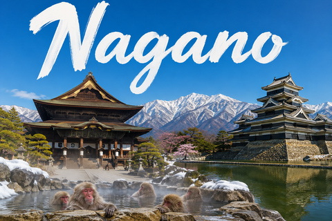Private Nagano Luxury Cultural & Nature Day Tour from Tokyo
