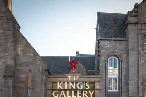 Edinburgh The King's Gallery Eingangsticket