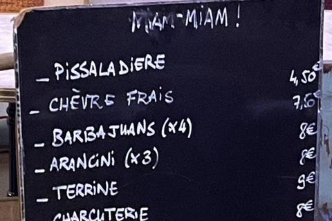 Nice: hidden wine tour with 3 wines and local aperitivo