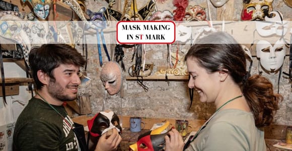 Venice: Carnival Mask Decoration Class at Casanova Prisons