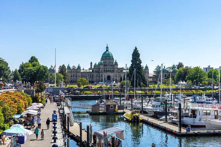 Desde Vancouver: Visita a los Jardines Butchart y VictoriaDesde Vancouver: Jardines Butchart y tour turístico por Victoria