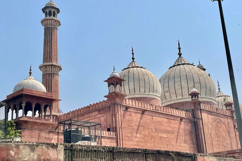 Nueva Delhi: Fuerte Rojo, Jama Masjid y Chandni Chowk con almuerzoTour por el Fuerte Rojo, Jama Masjid y Chandni Chowk