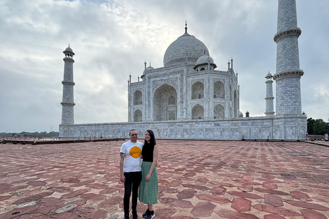 Agra: Tour particular do Taj Mahal e do Forte de Agra em um Tuk TukPacote com tudo incluído