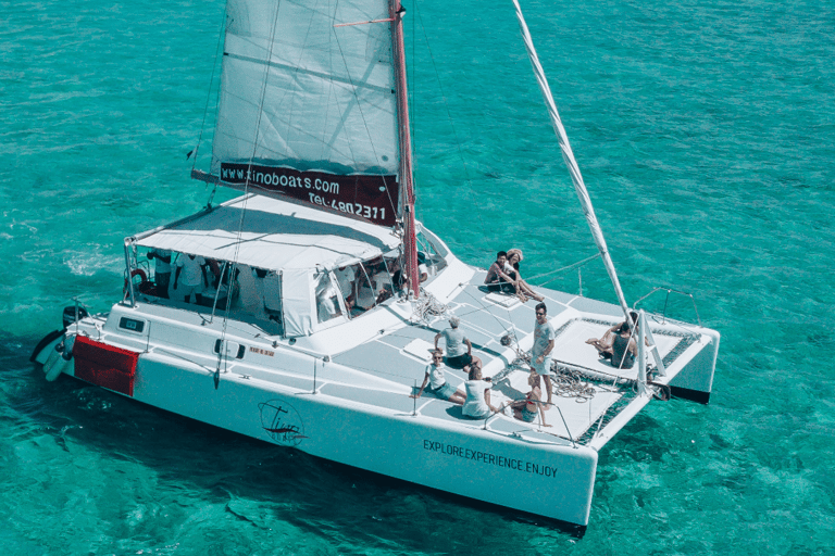 Maurice : Visite privée en catamaran de l&#039;île aux Cerfs