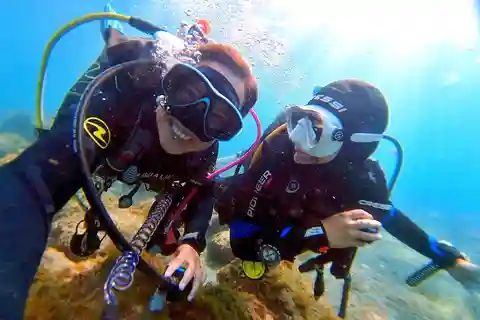 Underwater Tenerife 1-1 experiencia de bautismo de buceo