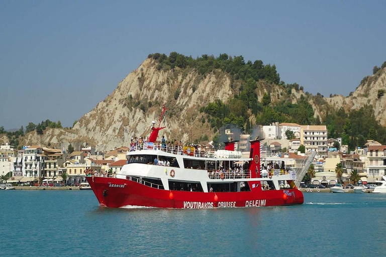 Zakynthos: Boat Tour with Cave Visits & Swim Stops With Pickup