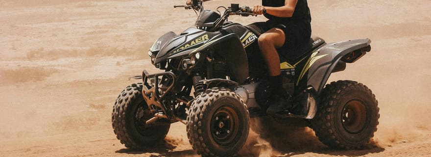 Agadir : Quad et planche à voile dans le désert du Sahara