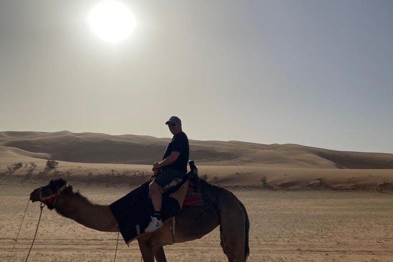 Riyad : balade à dos de chameau dans le désert, excursion en quad et collation