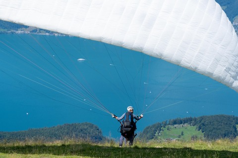 Lucerne: Tandem Paragliding – All-in-One – Lake Lucerne or Engelberg