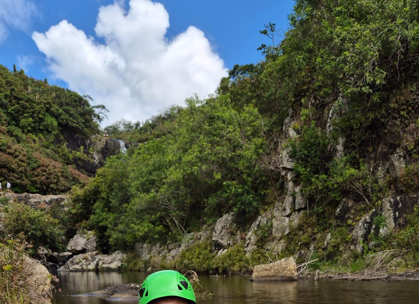 Rappelling og canyoning på Mauritius
