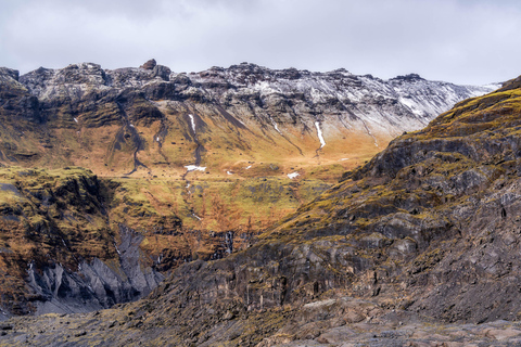 Privat rundtur på sydkusten, glaciärer och svarta sandstränder