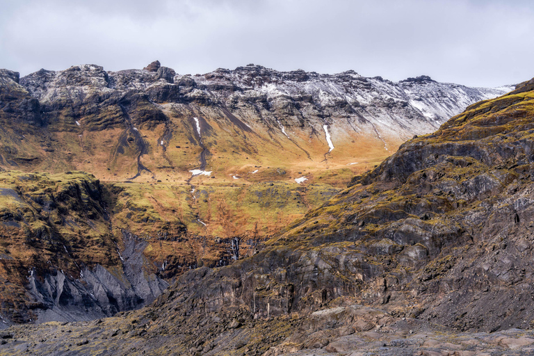 Private Tour zur Südküste, zum Gletscher und zum schwarzen Sandstrand