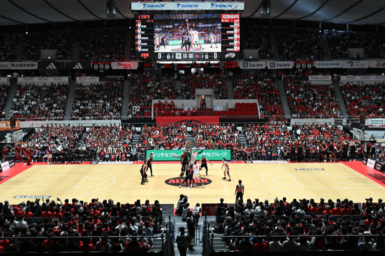 Tokyo: Alvark Tokyo Basketball Game Ticket Short Side Upper Tier seating