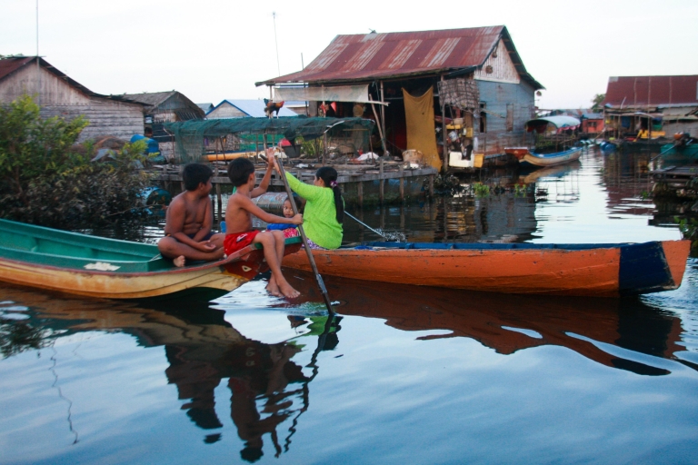 Kajakken & drijvend dorp in Siem Reap