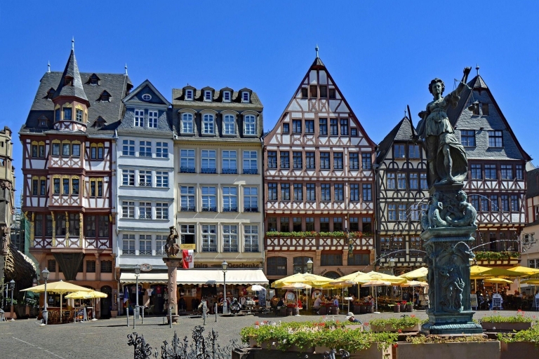 Frankfurt: Visita guiada a pie con degustación de vino de manzana
