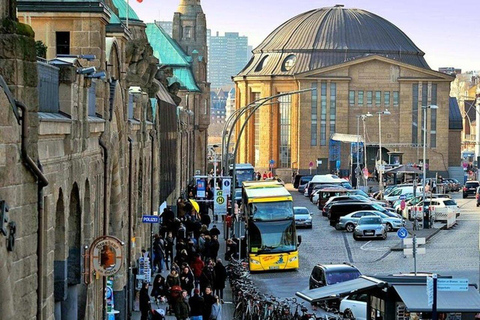 Hamburg: Hop-On Hop-Off Bus Tour Yellow Double Decker