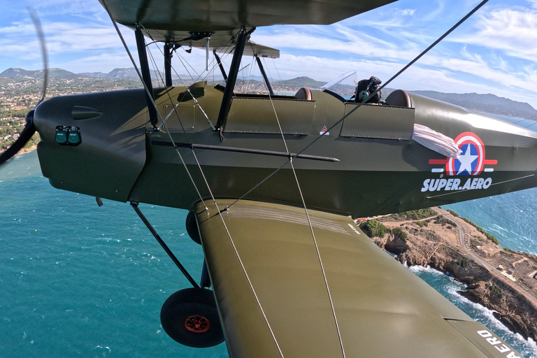 Discovery pioneer flights ( STAMPE SV4-RS Biplan aircraft)