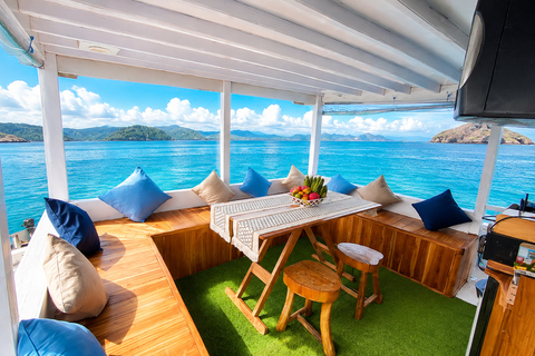 Labuan Bajo: 3-Day Komodo Sailing Ocean View Cabin All Fees Standard Boat | Sharing Room Ocean View | Tiket not Included