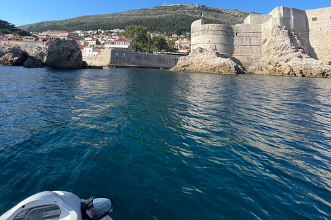 Dubrovnik: Excursión guiada en moto acuática