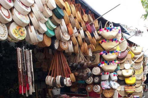 Tour privato della foresta delle scimmie di Ubud, dei campi di riso e dell&#039;altalena feliceTour privato di Ubud (biglietto d&#039;ingresso non incluso)