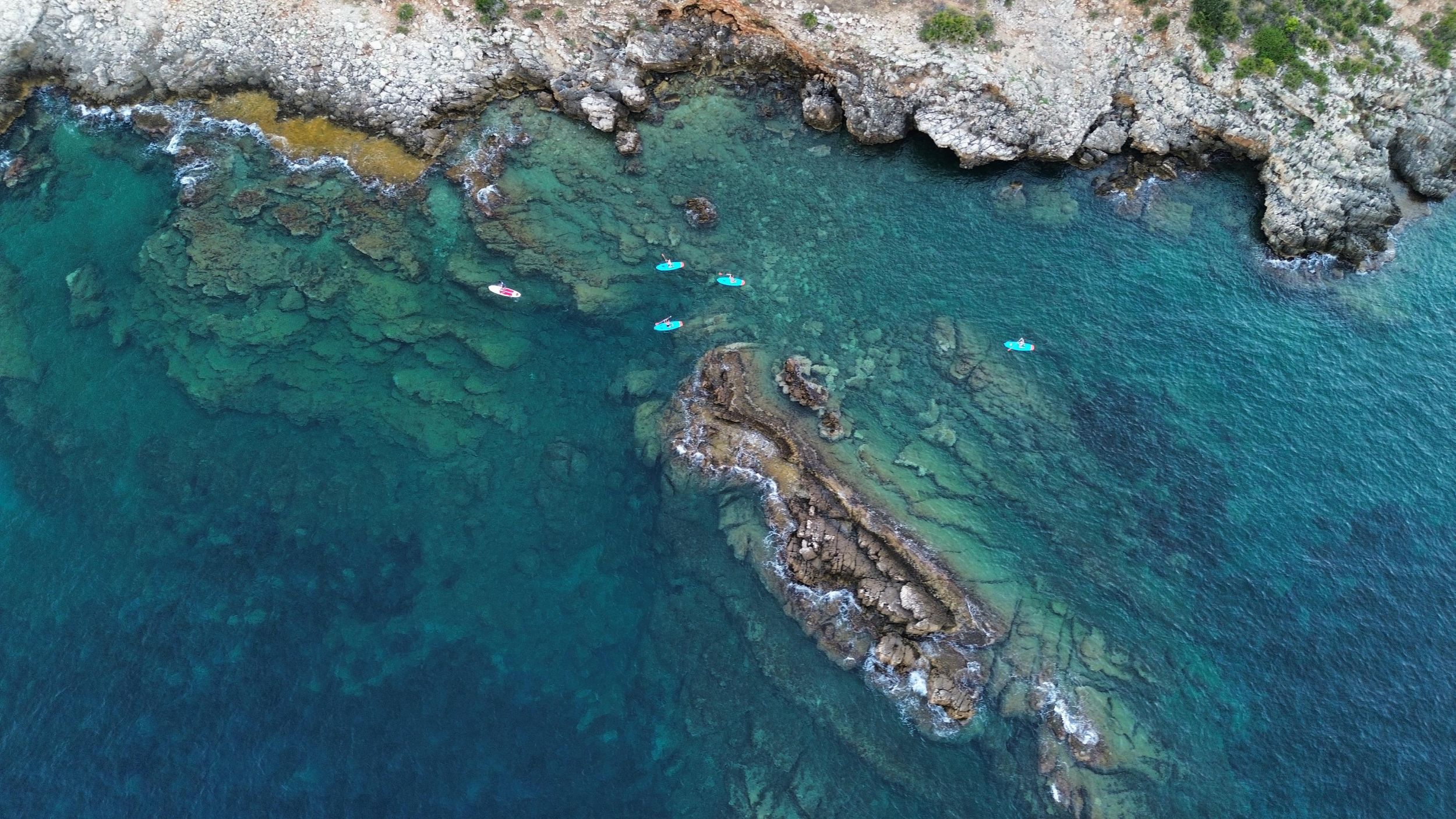 Naturschutzgebiet Zingaro: SUP-Erlebnis ab Castellammare