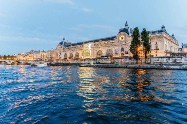Parijs: avondrondvaart over de Seine met dinerParijs 2,5-uur durende Dinercruise: Service Premier