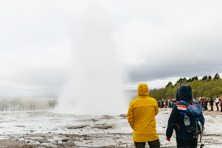 De Reykjavik: Excursão ao Círculo Dourado e à Lagoa Azul com bebidas