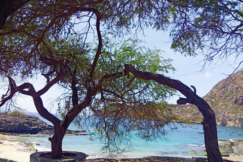 From Praia: Principal Valley Hike & Relax in Tarrafal Beach Shared Group Tour