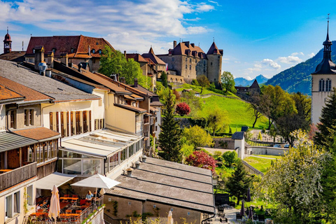 Gruyères Region: Castle, Cheese & Chocolate – Private Van from Montreux