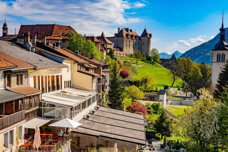 Gruyères Region: Castle, Cheese & Chocolate – Private Van from Montreux