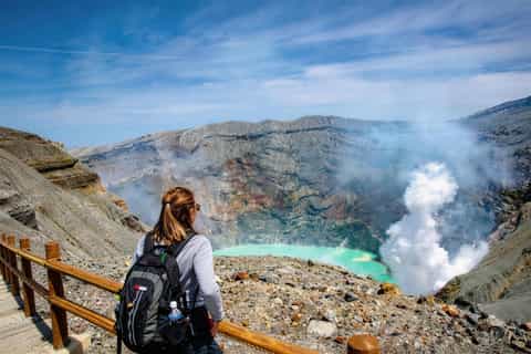 Fukuoka : volcan Aso classé UNESCO et gorges de Takachiho – excursion d'une journée